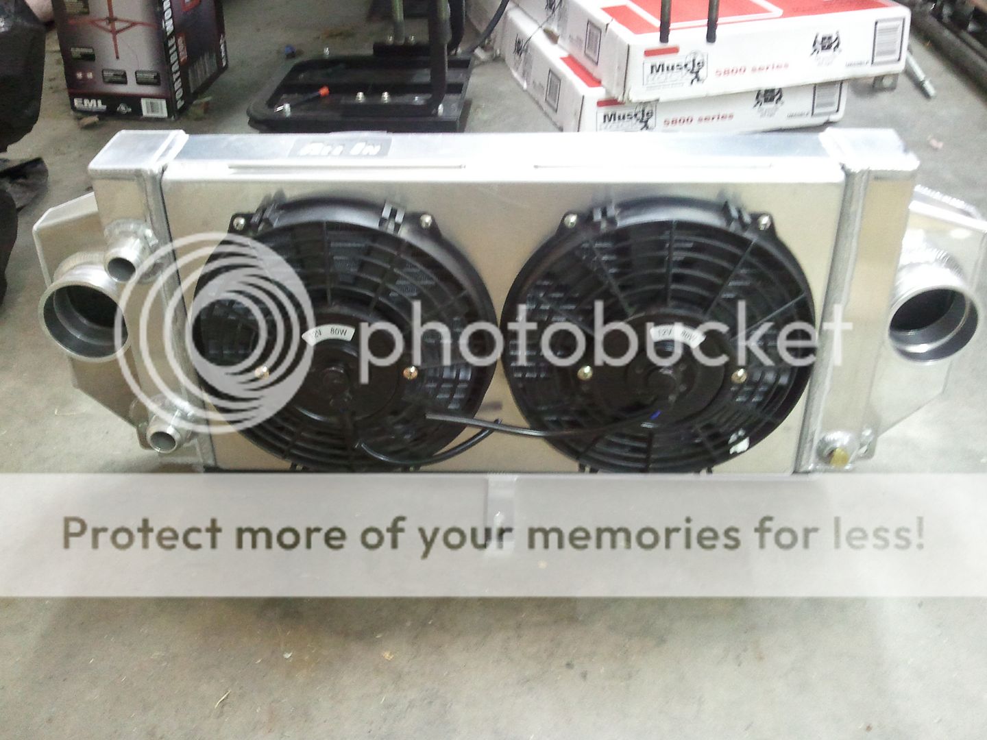 FS KSeries Sidewinder, Precision 6262, Intercooler/Piping Honda